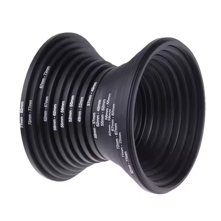 37-82mm Camera Adapter Ring Step Up ring & step down ring with camera accessories