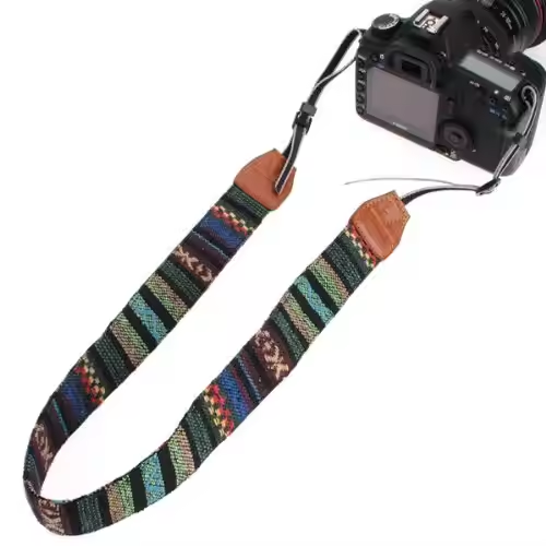 Camera interior photographics accessories camera Shoulder Neck Strap Vintage Belt