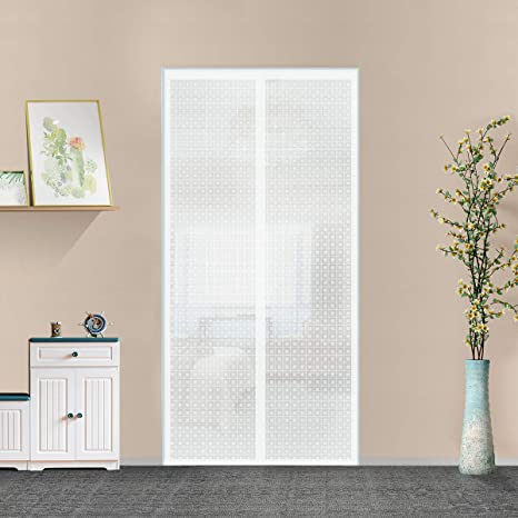 33Feet Long Weather Stripping for Door,Insulation Weatherproof Doors and Windows Seal Strip,Collision Avoidance Rubber Self-Adhesive Weatherstrip,(2 Rolls,16.5Ft/10m Each,White)