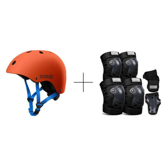 SPRING BUNDLE SALES - KIDS SKATEBOARD HELMET AND GEARS