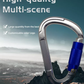 JENSAN Custom High Strength 25kN Aluminum Alloy D-shape Screwgate Snap Hook Carabiner for Climbing