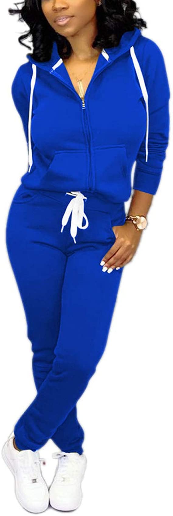 Nimsruc Womens 2 Piece Outfits Casual Sweatsuits