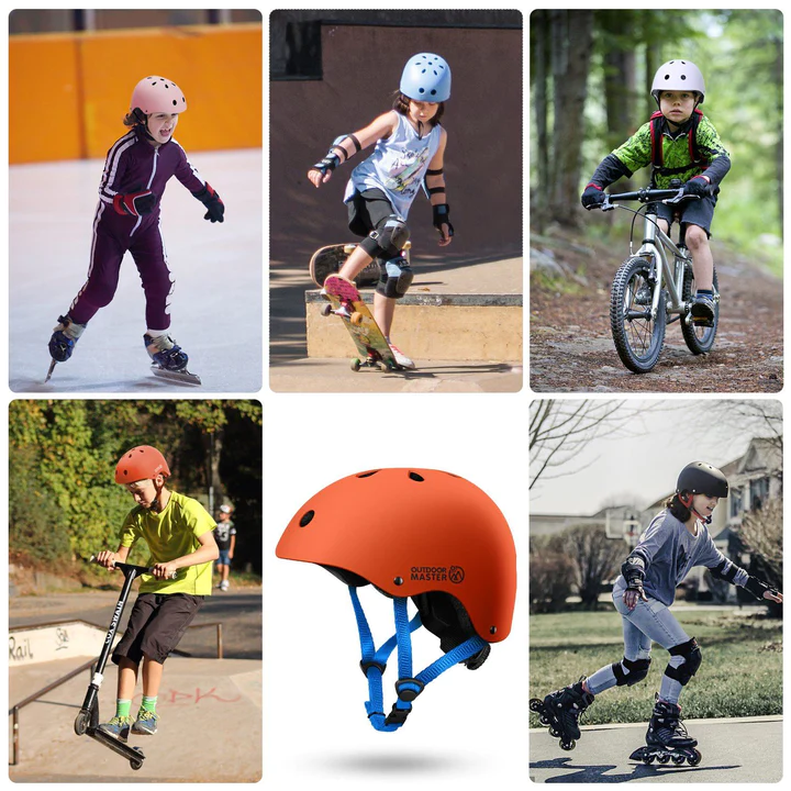 SPRING BUNDLE SALES - KIDS SKATEBOARD HELMET AND GEARS