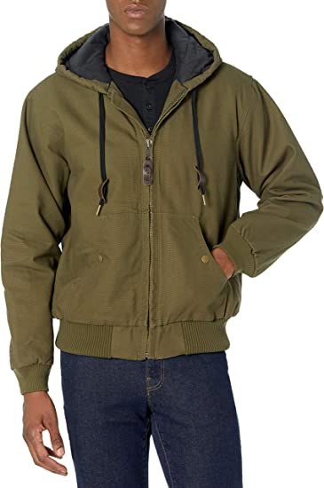 Men's Quilted Flannel-Line Work Jacket